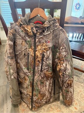 10X Men’s XL Scentrex Hunting Jacket Realtree Xtra Camo ZJ751 Insulated